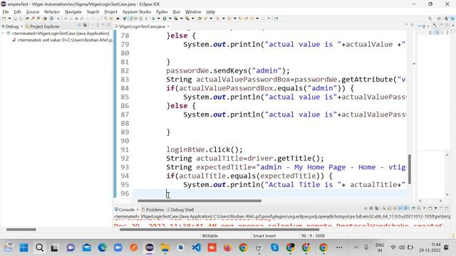 29 December 2022 Test Case Scenario By Roshan Sir смотреть онлайн