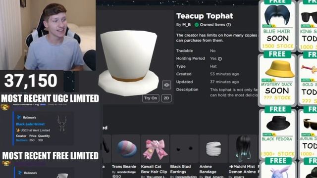 How I made my own FREE UGC LIMITED! (ft. @WaffleTrades) смотреть онлайн