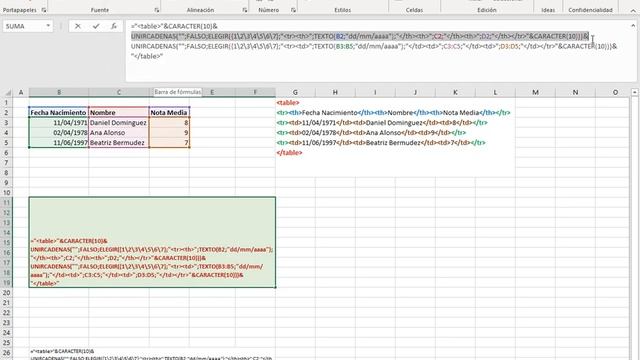 Crear Código Tabla HTML desde Excel смотреть онлайн
