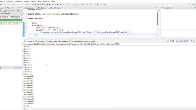 eclipse workspace Poker Statistics Program src Poker DeckTest java Eclipse IDE 2022 10 19 05 50 смотреть онлайн