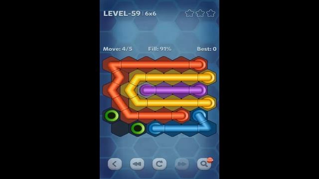 Pipe Lines: Hexa Mini Rotation Pack - Level 59 Solution смотреть онлайн