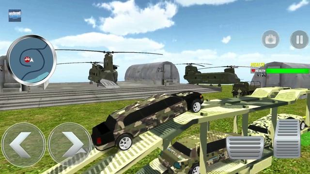 Army Car Transport Truck Simulator - Truck Transports Army Bikes 3D - Android Gameplay смотреть онлайн