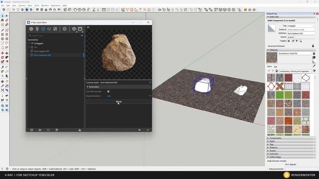 V-ray 6 For Sketchup - Distance Texture смотреть онлайн