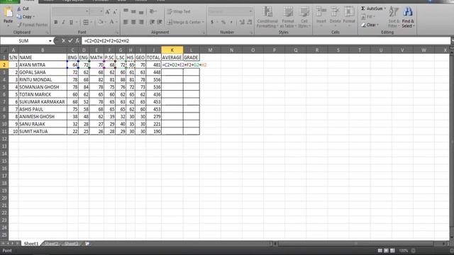 How to Create a Basic Grade Sheet in Excel смотреть онлайн