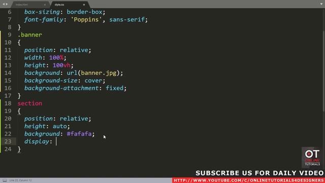 Pure CSS Sticky Scrolling Effects | CSS3 Position Sticky смотреть онлайн