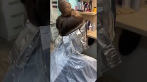 Скрытое окрашивание волос