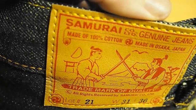 SAMURAI JEANS S710XX19OZ смотреть онлайн