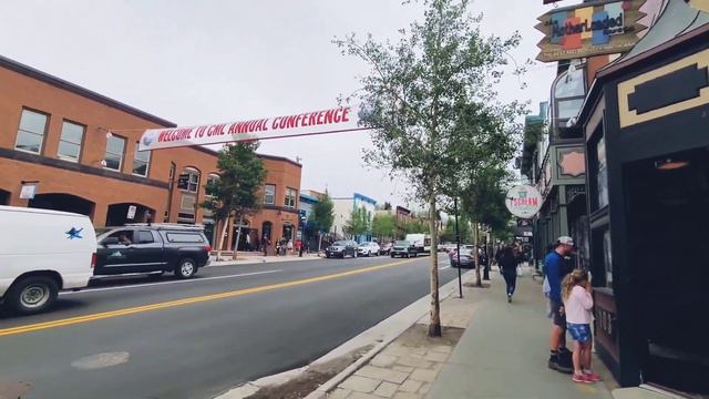 город в горах,один из красивых городов в США смотреть онлайн