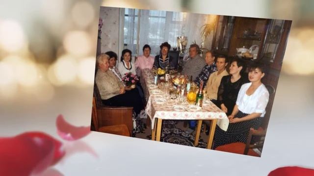 Пример слайд-шоу на День Рождения Бабушке -75 лет смотреть онлайн