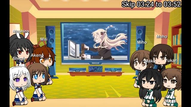 Girl und panzer + High school fleet react to there self (Part1/5) смотреть онлайн