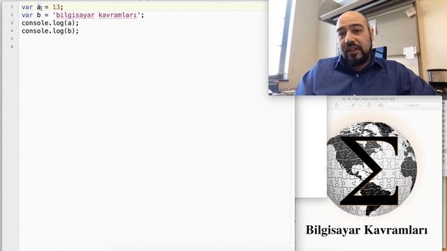 Node JS #3 : Değişkenler ve Nesneler смотреть онлайн