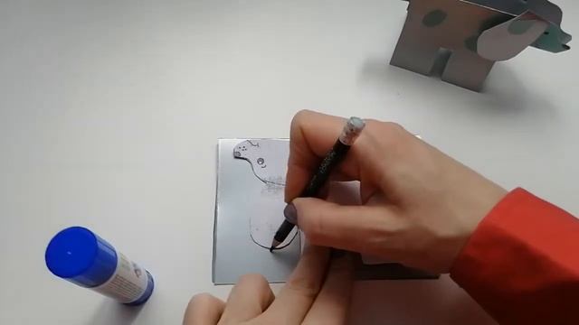 2.15 3d dog. Applique. 3д собака. Аппликация смотреть онлайн