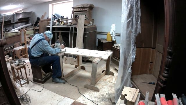 Изготовление обувницы в русском стиле ХIХ века из подсобного материала. смотреть онлайн