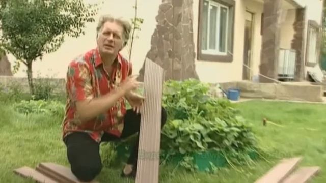 Террасная доска композитная, древесно-полимерная смотреть онлайн