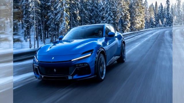 The 2023 2024 Ferrari Purosangue BLUE Overview Price Specs & Release date смотреть онлайн