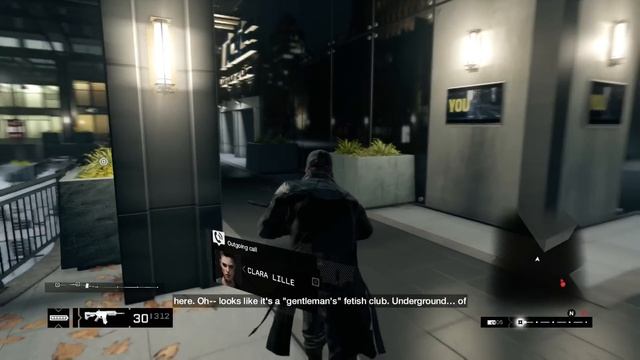 Watch Dogs Gameplay Walkthrough Part 28 - Strip Club (PS4) смотреть онлайн