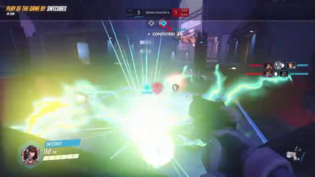 Overwatch Play of the Game 3- D.va смотреть онлайн