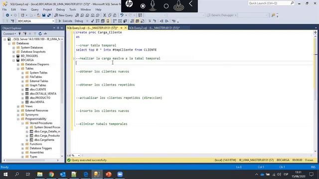 Episodio #2 : Como hacer carga masiva en SQL Server смотреть онлайн