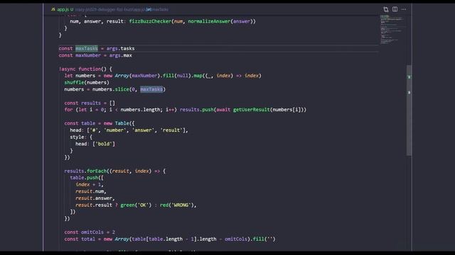 Crazy JS. Node.js. 029 Debuжим FizzBuzz разными способами
