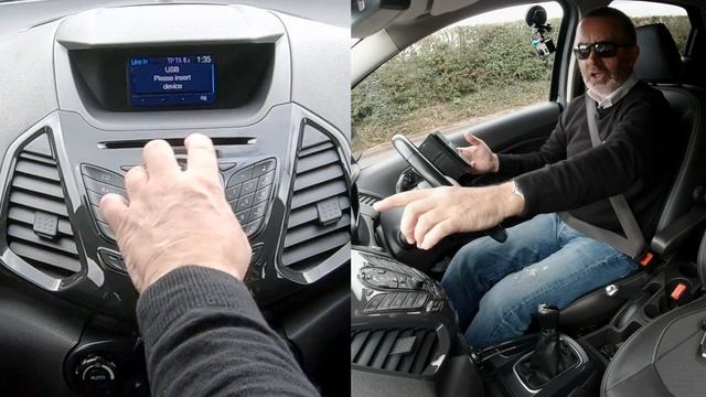 How to play music from a mobile through the bluetooth audio system in a Ford EcoSport смотреть онлайн