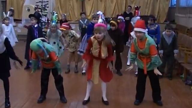 Детский танец "Повстречались как-то раз эскимос и папуас" смотреть онлайн