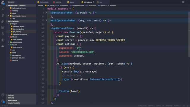 14. Generating Refresh Tokens | Node JS API Authentication смотреть онлайн
