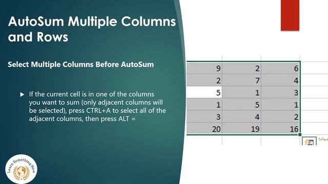 How To Sum In Excel Sheet (Method 8) смотреть онлайн
