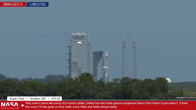 ULA's Atlas V rocket launches SBIRS GEO-5 смотреть онлайн