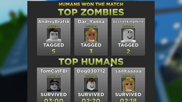 Играем с другом в Zombie Tag (Roblox) смотреть онлайн
