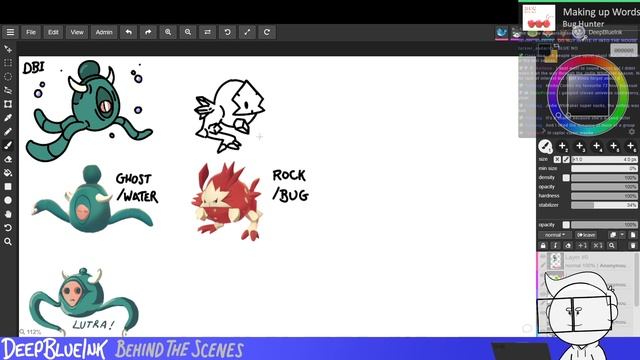 DRAWING ON AGGIE.IO LIVE: Drawing more AI Fakemon! смотреть онлайн