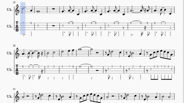 Тема из "Твин Пикс" на укулеле (Falling) смотреть онлайн