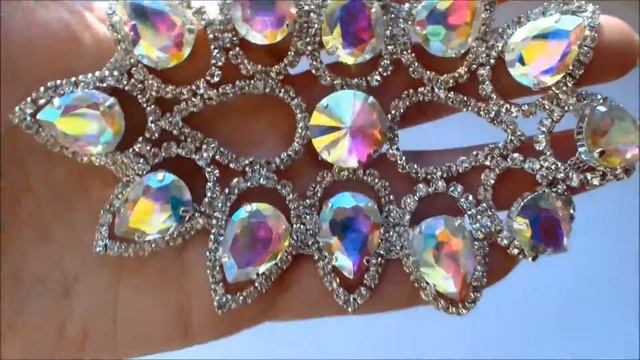 Шикарные стразы. Стразовая аппликация смотреть онлайн