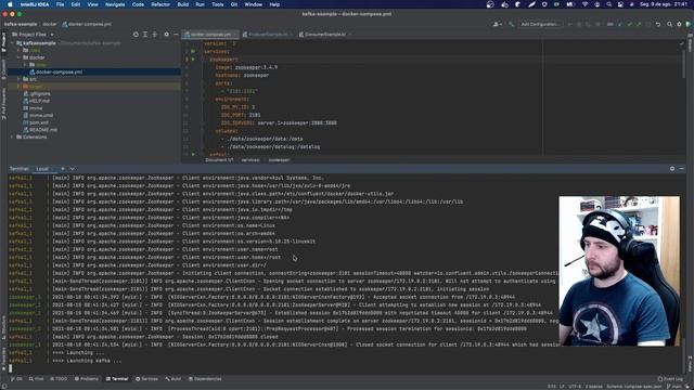 RODANDO KAFKA COM DOCKER (EM 10 MINUTOS) смотреть онлайн