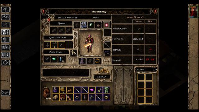 Baldur's Gate 2: Solo Monk - Episode 5 (Hardest Difficulty) смотреть онлайн