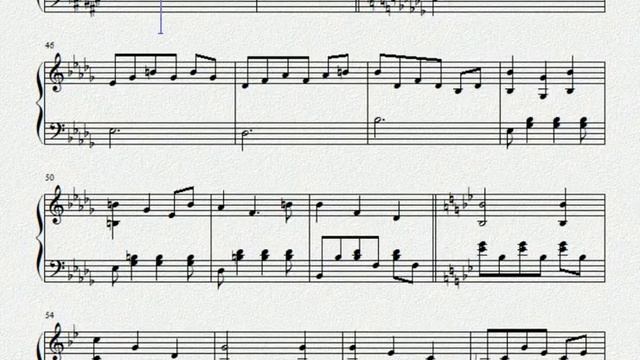 Contre Jour - Le Mystère de Contre Jour 鋼琴譜 смотреть онлайн