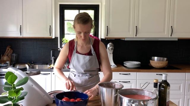 Самый простой рецепт гаспачо // Рецепт моей испанской свекрови // Gazpacho // Испанская летняя кухн