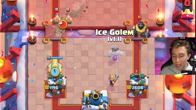 BUFFED & BETTER THAN EVER! 2.6 HOG RIDER CYCLE DECK — Clash Royale смотреть онлайн