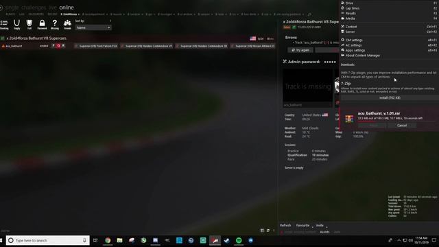 Installing AC mods through a server takes 30 seconds + V8 supercar links смотреть онлайн