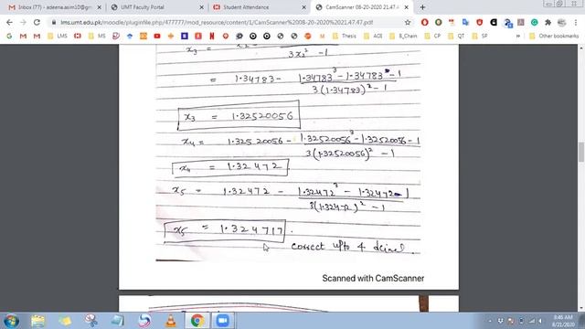 Newton Raphson and Fixed Point Iteration Method смотреть онлайн