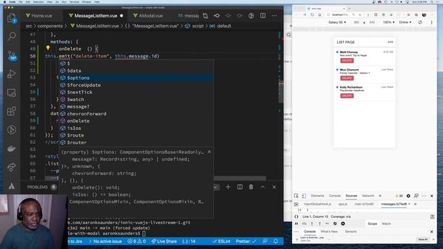 Ionic Framework VueJS - Using IonAlert, Components, Refs, Emitting Events and Deploying w/Capacito смотреть онлайн