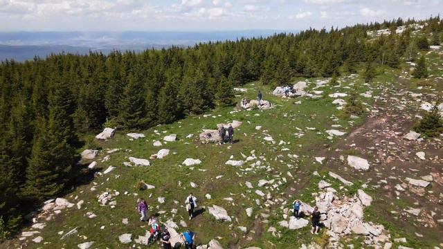 Зюраткуль с высоты птичьего полёта смотреть онлайн