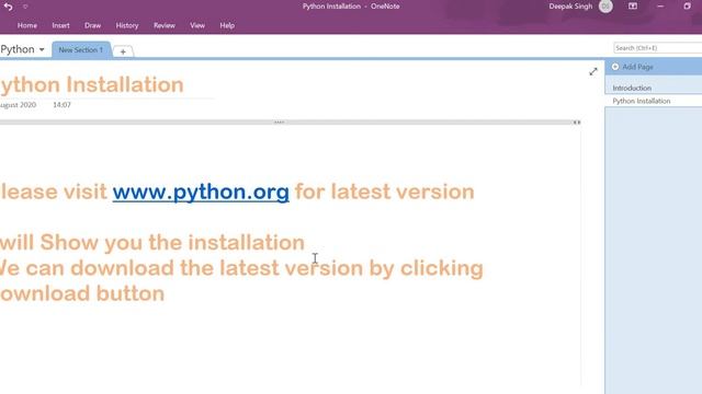 Python 3.8 Download & Installation смотреть онлайн