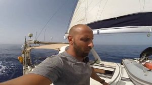 Красное море на яхте  Погода в Красном море  Рыбалка на яхте и очень длинный переход в разной погод
