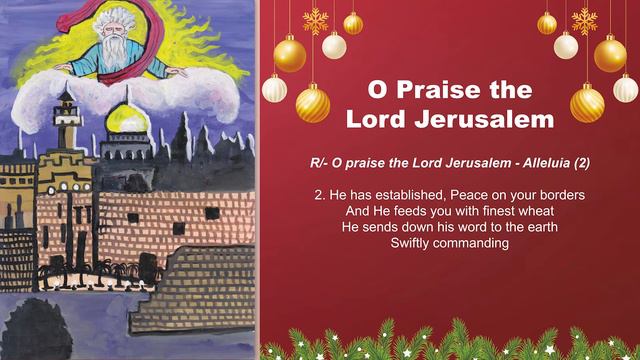 Psalm 147:12-15,19-20 | O PRAISE THE LORD JERUSALEM | Christmas Responsorial Psalm смотреть онлайн