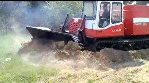 Лесопожарный трактор МСН-10ПМ «Рубеж 4000»