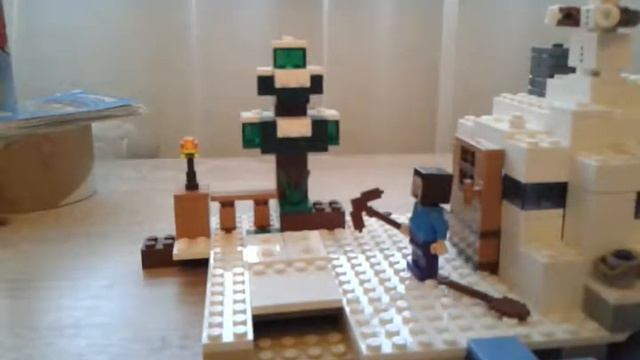 Обзор на лего minecraft снежное убежище смотреть онлайн