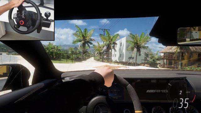 Restoration of a Mercedes-AMG GT 63 S - Forza Horizon 5 - Logitech Driving Force GT Gameplay 4k смотреть онлайн