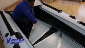 Коврик ЭВА в лодку ПВХ.  Обзор, коврик eva для лодки Polar bird.