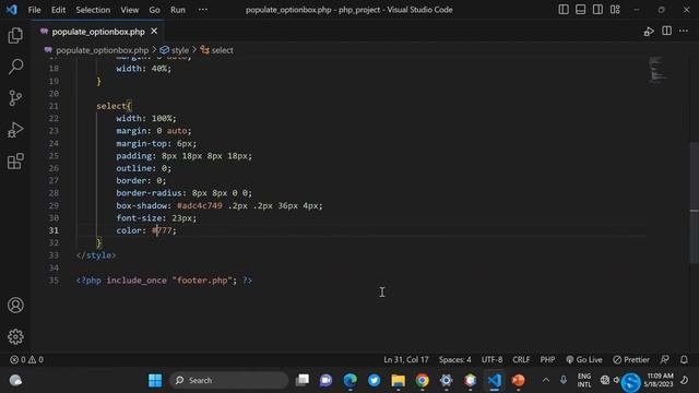 How to populate SelectOption Box with data from database using PHP PDO смотреть онлайн