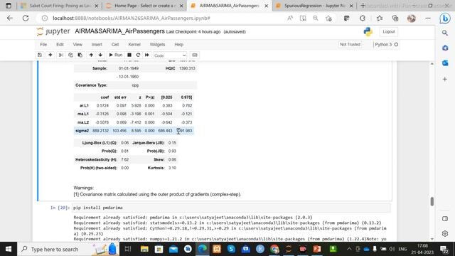ARIMA & SARIMA and Spurious Regression Using Python смотреть онлайн
